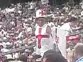 with sound! michael vaughan's barmy army wellington! march 2008.