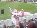 with sound! michael vaughan's barmy army wellington! march 2008.
