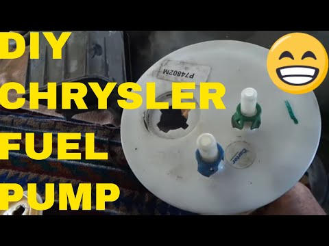 How To Replace Fuel Pump/Fuel Filter On A Chrysler Sebring Convertible