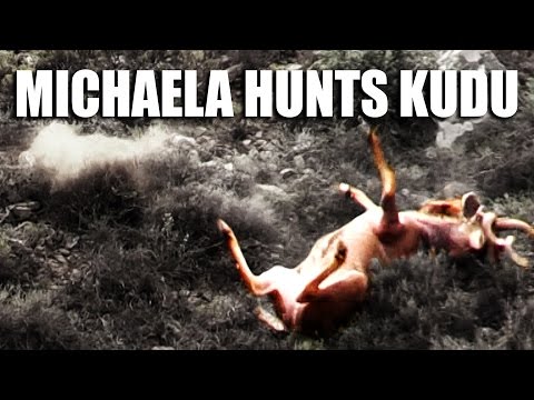 Michaela Hunts Kudu