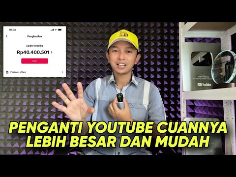 Penganti Youtube Cuannya lebih Besar dan Mudah