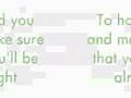 I'll Be The One