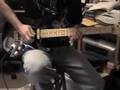 Black Strat with SSL5 pup and Green Big Muff-Example 2