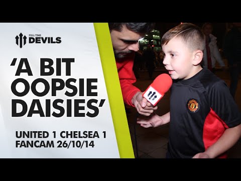 'A BIT OOPSIE DAISIES’ | Manchester United 1 Chelsea 1 | FANCAM 'A BIT OOPSIE DAISIES’ | Manchester United 1 Chelsea 1 | FANCAM