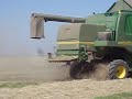 john deere 9660 wts harvesting grass seeds - wilhelminapolder - the netherlands - august 2007 - movie by www.farmersbase.com