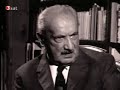 Martin Heidegger Critiques Karl Marx - 1969