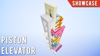 The Simple Multi Floor Piston Elevator Minecraftvideos Tv