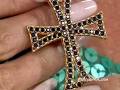 videos de Large Jeweled Cross by Neda Behnam