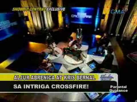 showbiz central-aljur abrenica and kris bernal at intriga crossfire