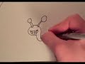 How to Draw a Cartoon Snail