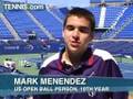 US OPEN: BEHIND THE BALL PERSONS