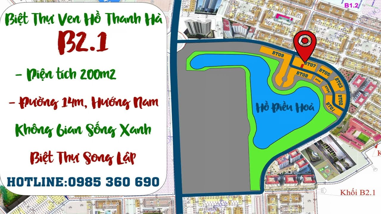 Bán Liền Kề Thanh Hà B2.3