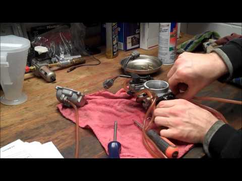 how to clean a carburetor on a yz125