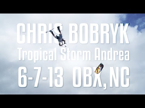 Kitesurfing News - Chris Bobryk - Tropical Storm Andrea Mega Loop Session