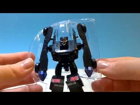 Barricade from Transformers Decepticons Mustang Police Car-トランスフォーマー,变形金刚-Toy review