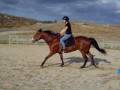 Riding my horse
