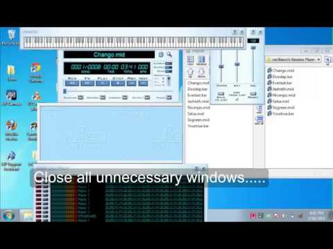 how to karaoke on laptop