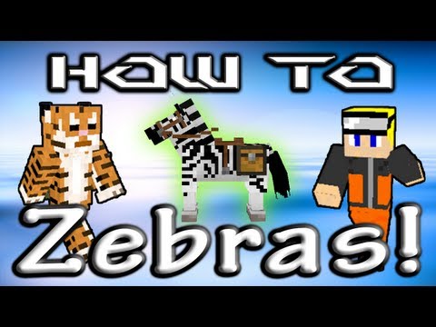 how to tame a zebra in minecraft