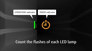 Spport Movie : How to count the LED lamp flashing