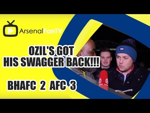 his - Ozil's Got His Swagger Back!!! - Brighton 2 Arsenal 3 AFTV ONLINE SHOP : http://goo.gl/rin8oW AFTV APP: IPHONE : http://goo.gl/1TNrv0 AFTV APP: ANDROID: http://goo.gl/uV0jFB AFTV WEBSITE:...