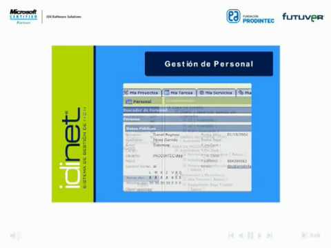 0 Gestion de proyectos con Idinet