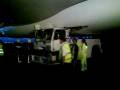 pushback empotrado en un 767 continuacion