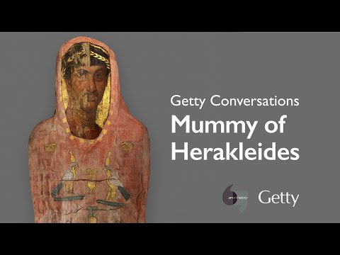 Greco-Roman-Egyptian culture and the mummy of Herakleides