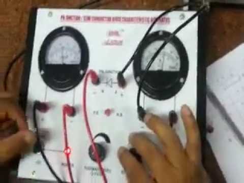 how to perform pn junction diode experiment