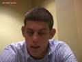 Joe Lauzon Talking About Fight Afterwards With Benns Pulver