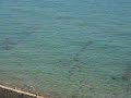 Mare cristallino a Sanremo -a fianco della Pista Ciclabile