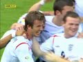 David Beckham free kick scored in the World Cup 2006 David Beckham free kick scored in the World Cup 2006