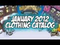 Club Penguin - January 2012 Clothing Catalog Cheats