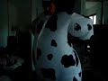 Inflatable cow suit