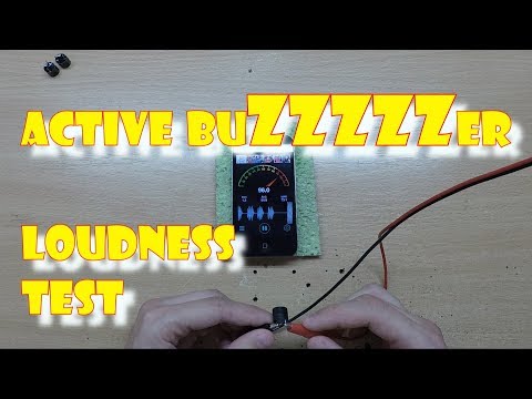 Active Buzzer Loudness TEST/ тест пищалки