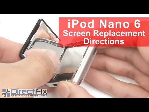 6th gen - http://www.directfix.com/category/NANO.html presents the iPod Nano 6th Generation Repair Directions on YouTube. These directions for the iPod Nano 6g will he...