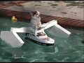 First Chihuahua Catamaran Dog Boat Prototype with Turbofan