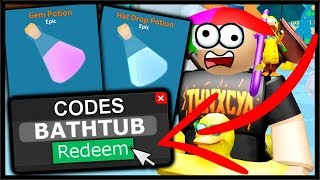New Bathtub Update Codes How To Craft 2 New Potions Roblox