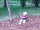 Mia in the swing Mia in the swing