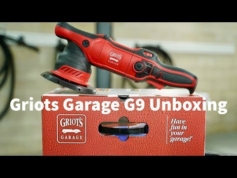 Griots Garage Random Orbital Polisher And Pad Kit