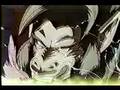 Goku alcança o nivel Super Sayajin 4