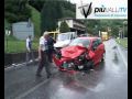cronaca incidente auto furgone ad ardesio