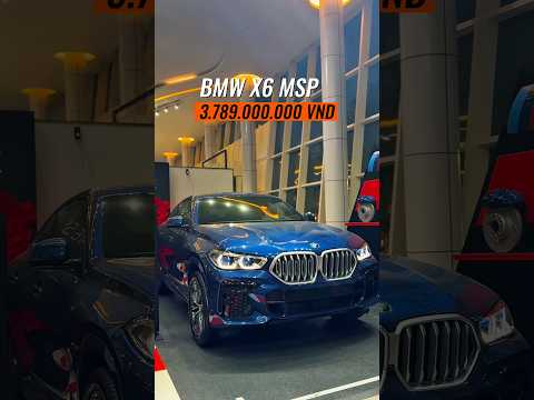 Cơ hội cuối để sở hữu BMW X6 chỉ 3.789.000.000 VND! Huyền thoại thiết kế Coupe SUV đẳng cấp của BMW