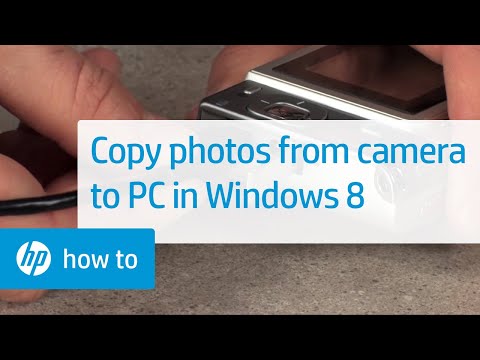 how to upload pictures from a camera to a computer