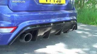 2009 Ford Focus RS Exhaust note engine revving 2009 Ford Focus RS Exhaust note engine revving