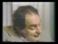 Italo Calvino - Interviews, pt. 5 Italo Calvino - Interviews, pt. 5