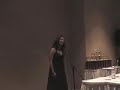camelia singing for afna competition