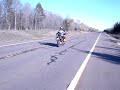 KTM 950 Adventure on HWY 2