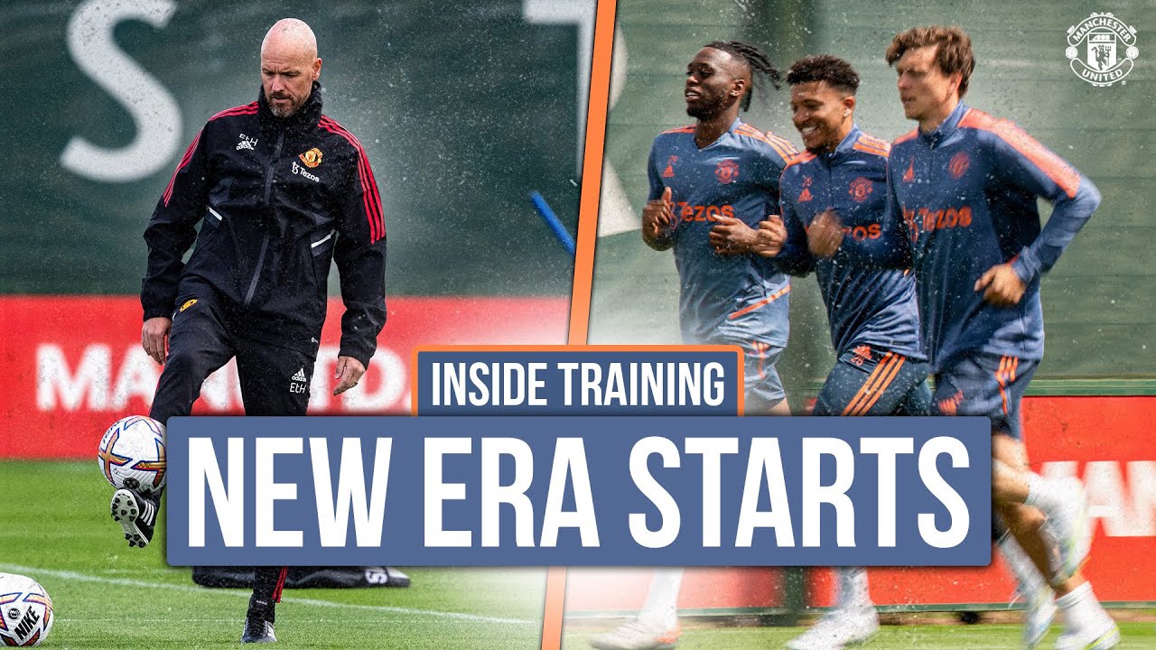 Ten Hag's first day of training (club site)