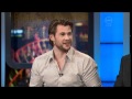 Chris Hemsworth interview - The 7pm Project - THOR