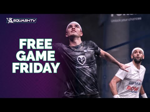 “That was quick…THAT WAS EVEN QUICKER!” | Mo. Elshorbagy v Elias | Black Ball Squash Open #FGF